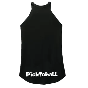 Pickleball Horizontal (Customizable) | Women’s Rocker Athletic Tank | 75/13/12 Poly/Cotton/Rayon