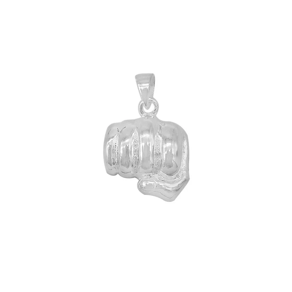 Polished Hand Fist Charm