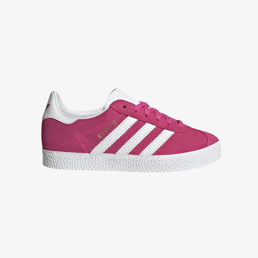 preschool adidas gazelle (pink/white)