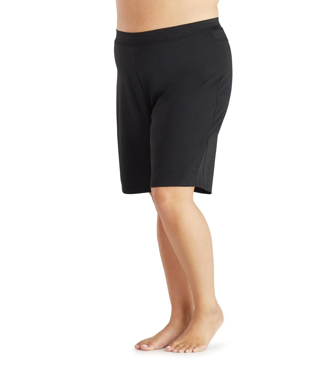 QuikEnergy Swim Short with Brief Black