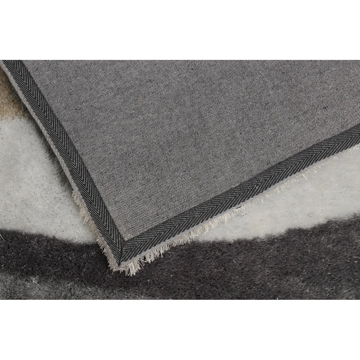 "Aria Collection" Soft Pile Hand Tufted Shag Area Rug