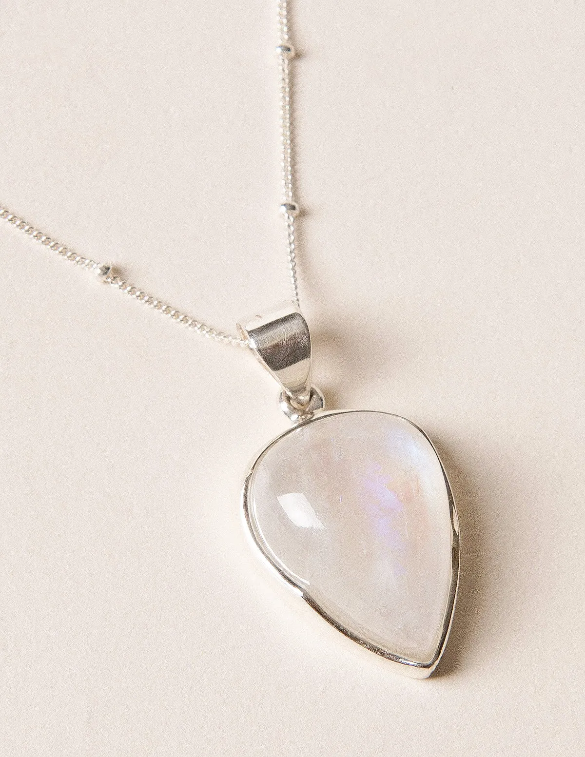 Rainbow Moonstone Pendant