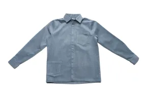 Renowned Lucid Pocket Corduroy Shirt "Washed Blue"