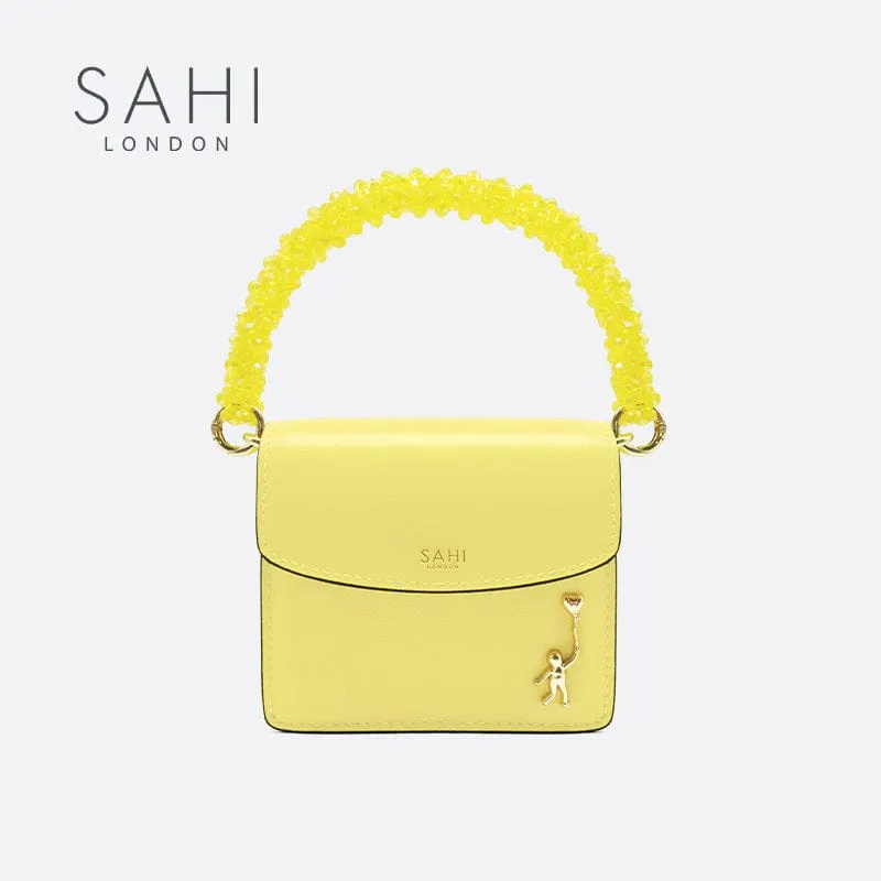 Sahi Age of Innocence Crystal Leather Mini Bag