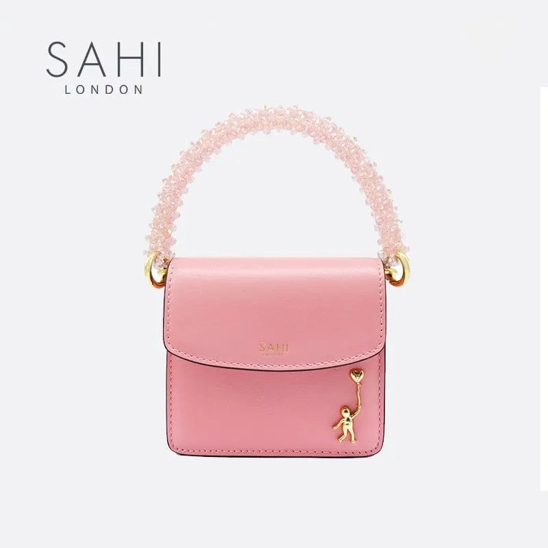 Sahi Age of Innocence Crystal Leather Mini Bag