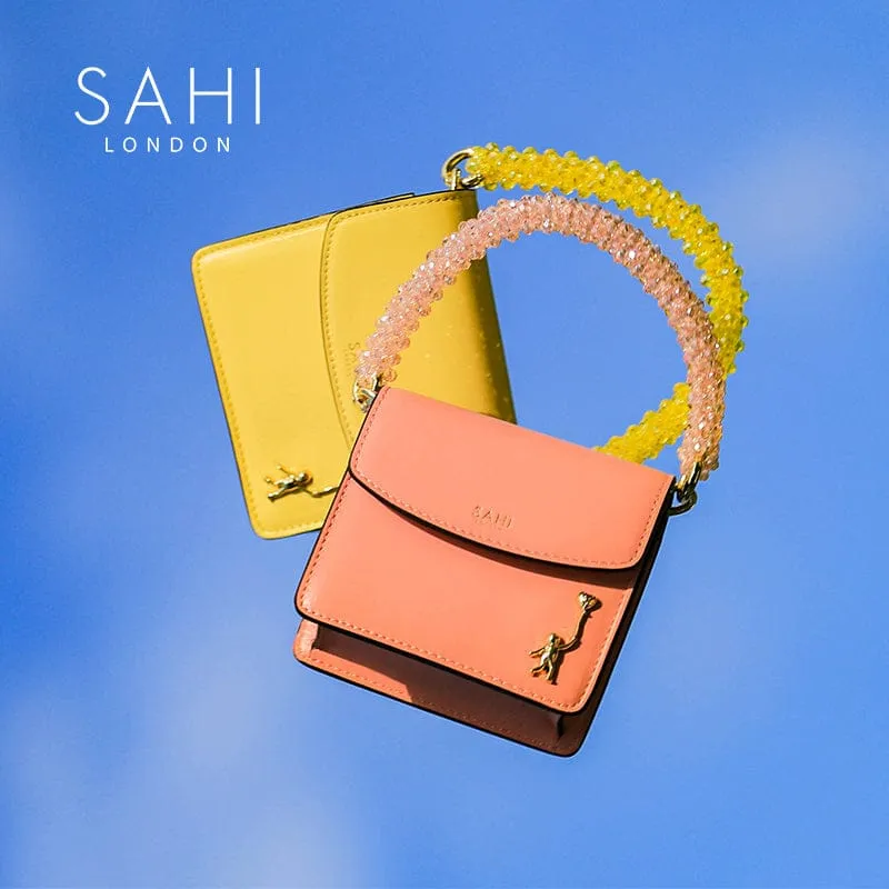 Sahi Age of Innocence Crystal Leather Mini Bag