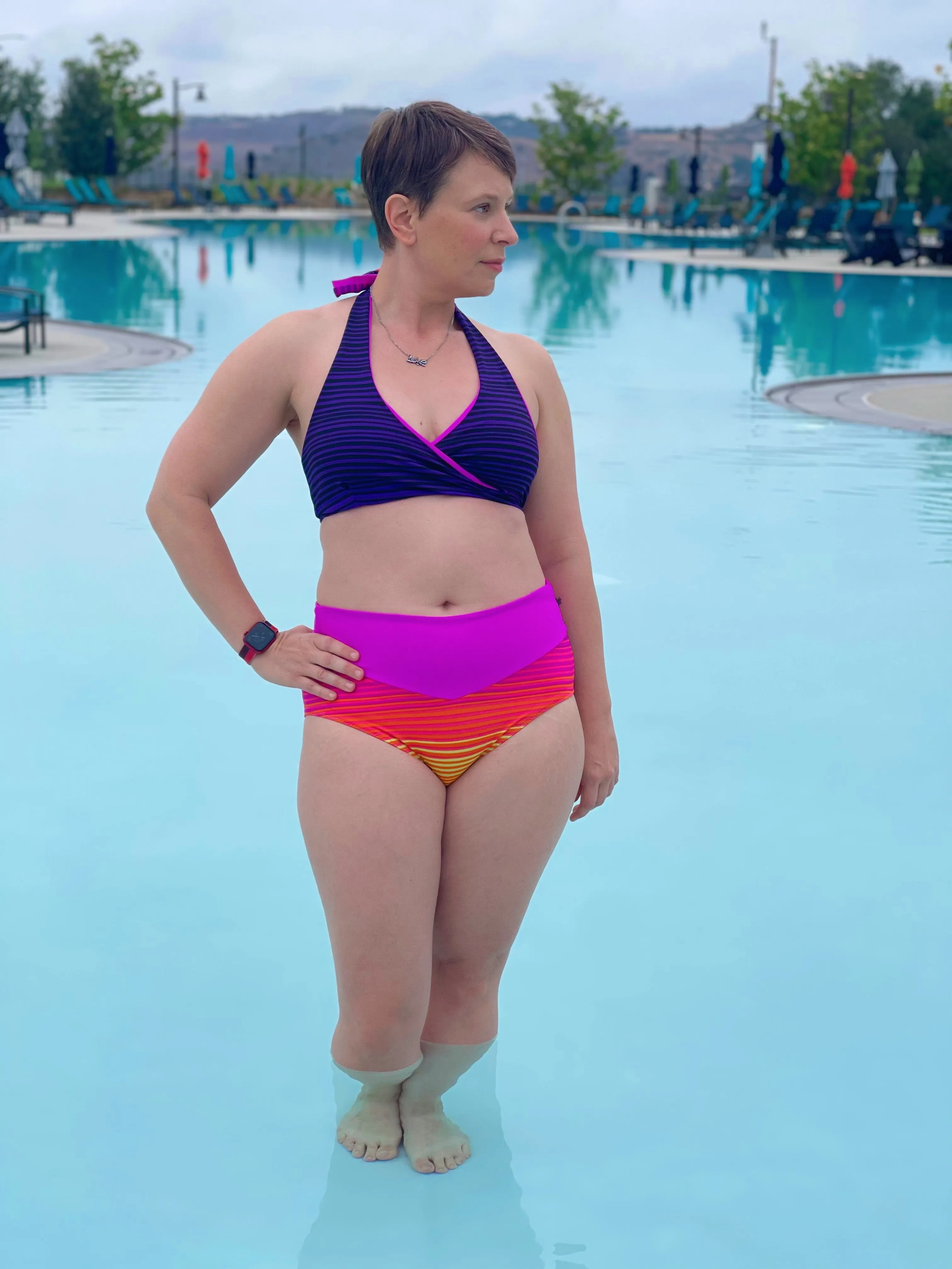 Seaside Swim Bottoms PDF Pattern Sizes B-M