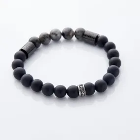 Shadow | Stone Bead Bracelet