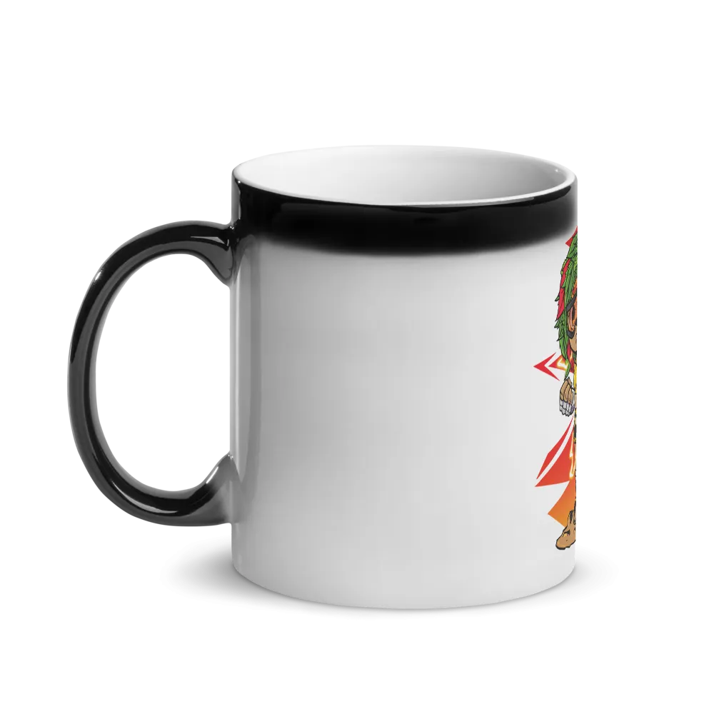 SILLE KUSH Sip Sum Glossy Magic Mug