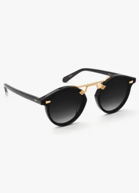 STL Nylon Sunglasses - Black   Shadow 24K Polarized