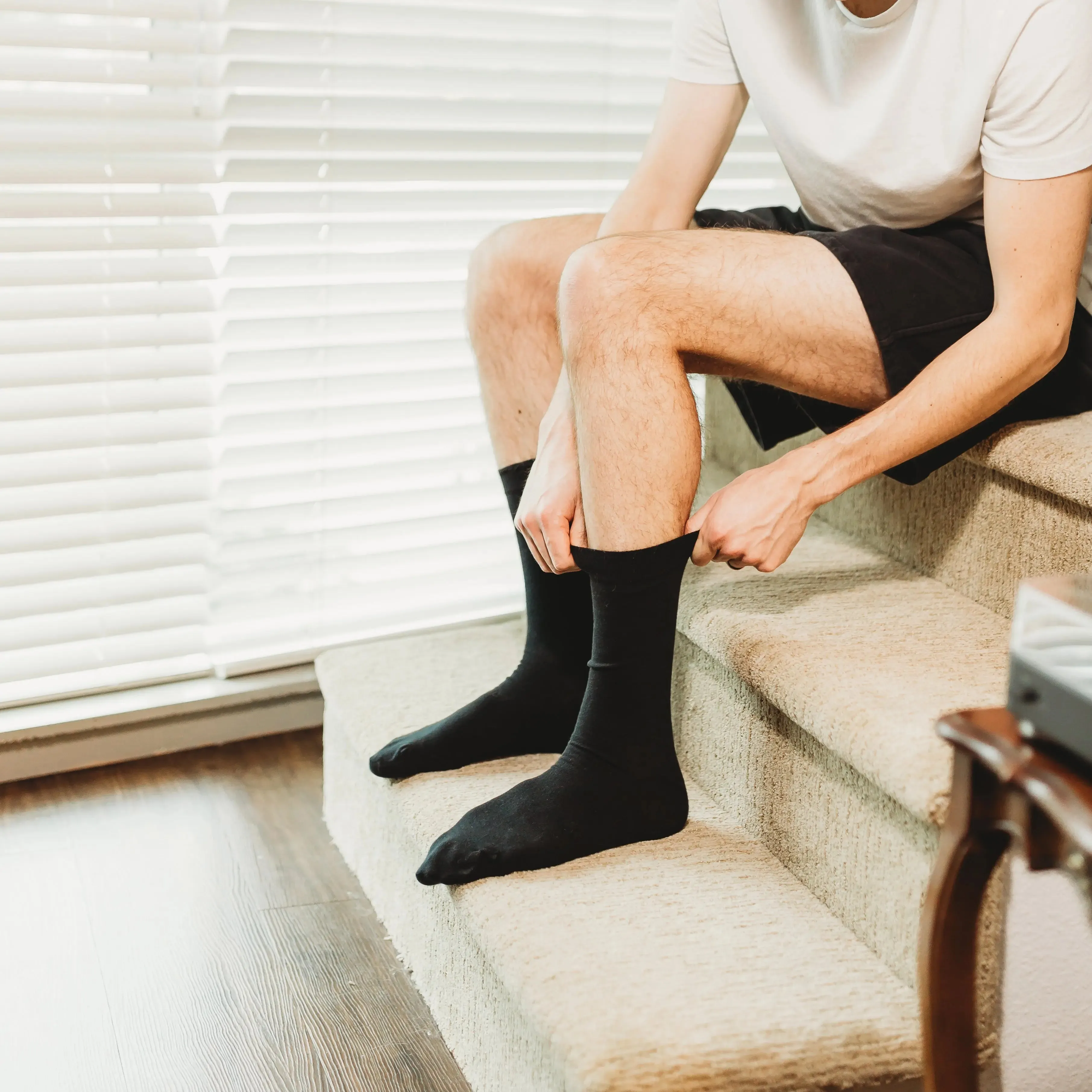 The Everyday Trouser Adult Socks - 98% Organic Cotton