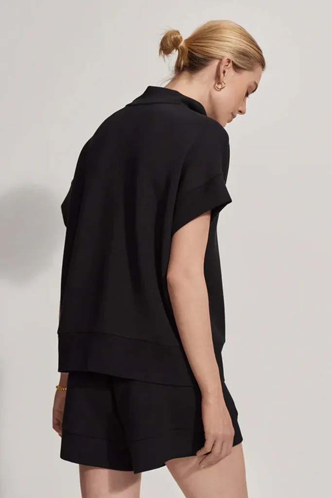 Varley - Ritchie Short Sleeve Sweater - Black