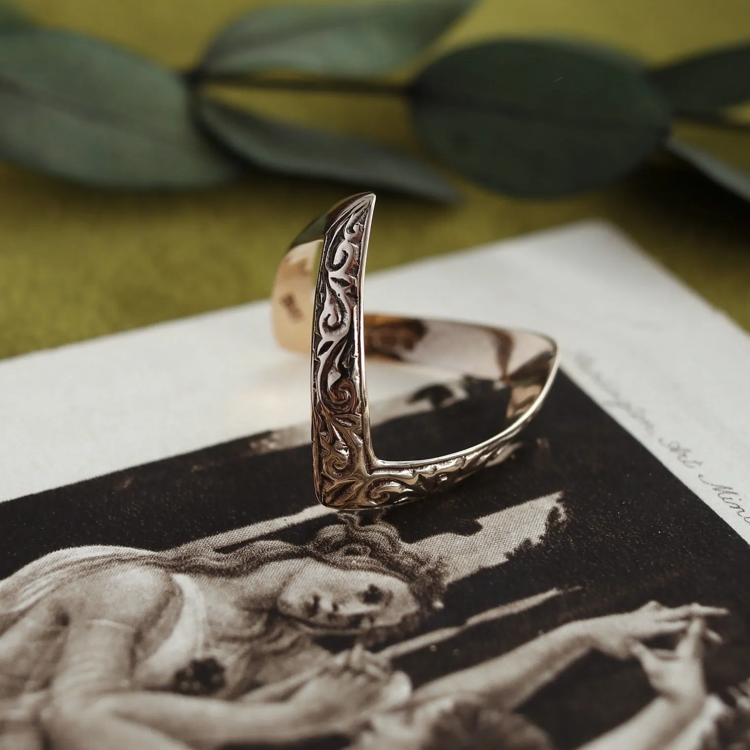 Vintage | Kiera Wishbone Ring