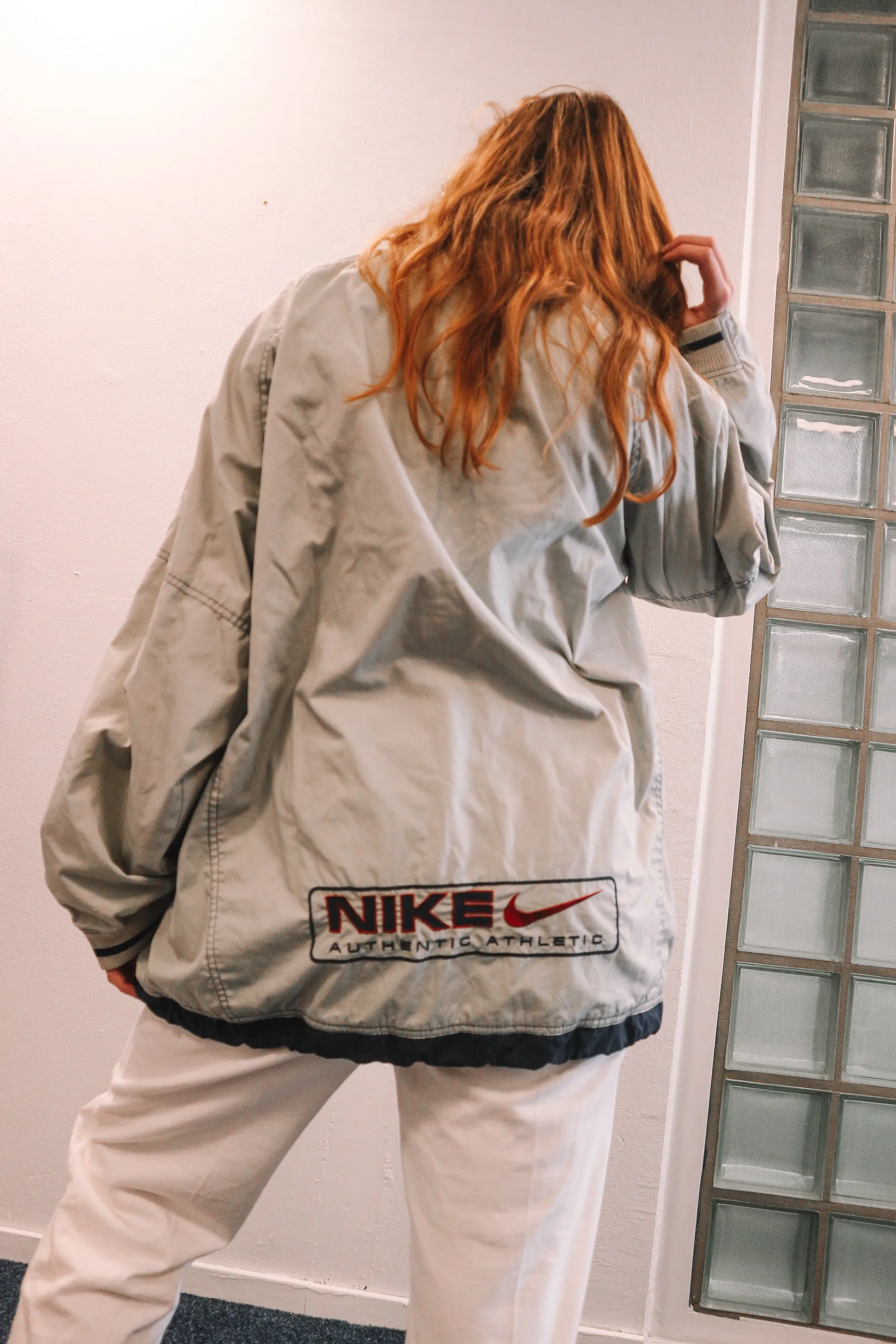 Vintage Nike Spellout Jacket M