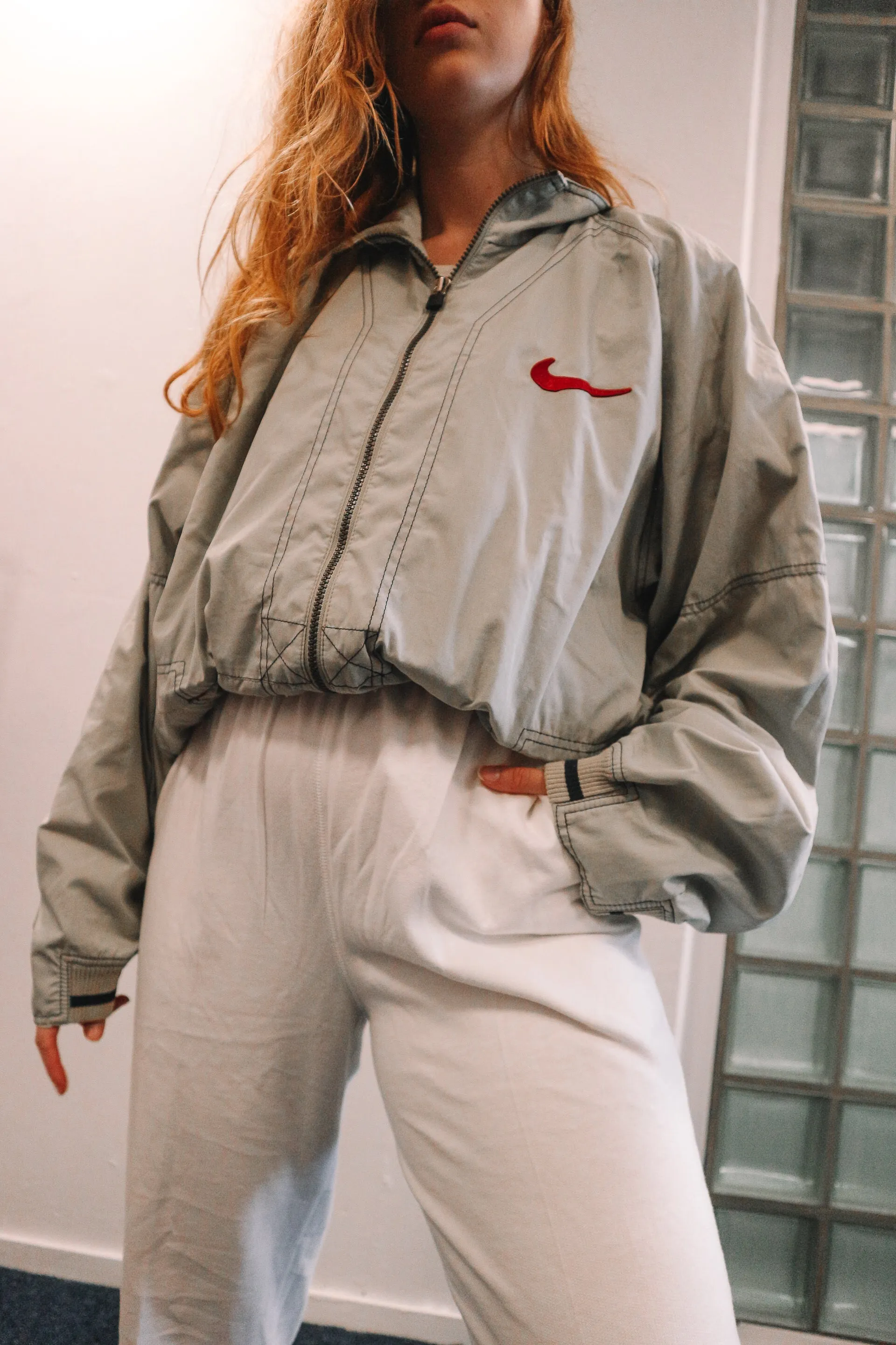 Vintage Nike Spellout Jacket M