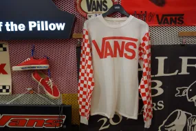 vintage van's factory team jersey ~ S