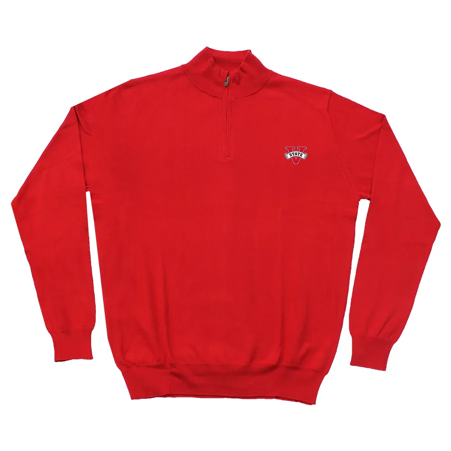 VSU Cotton/Cashmere Pullover Red